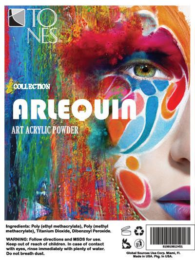 Acrylic Art Powder Collection: Arlequin | Colección de Polvos para Arte: Arlequin - Tones - 2
